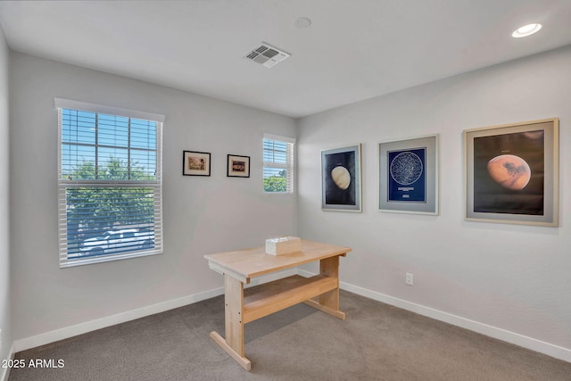 242 N Crosscreek Dr, Chandler, AZ 85225 - office with baseboards and carpet