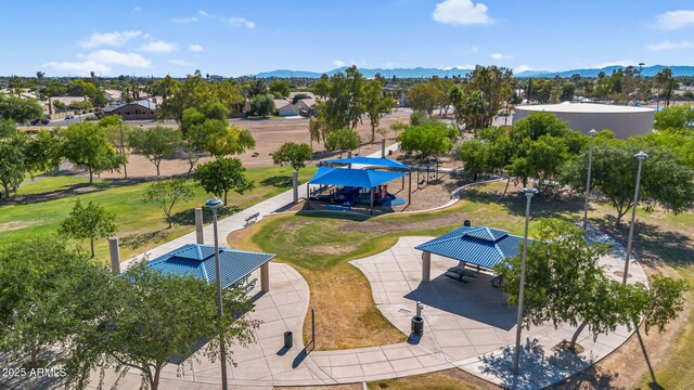 242 N Crosscreek Dr, Chandler, AZ 85225 - drone / aerial view of mountains