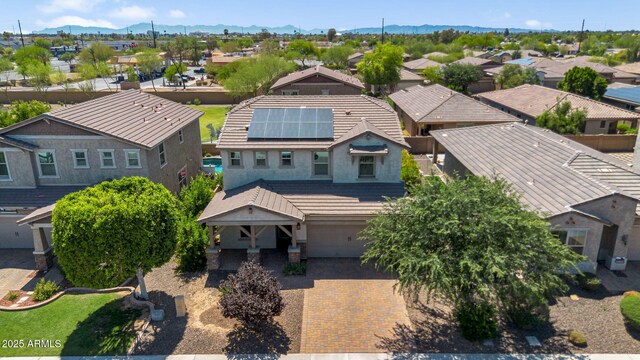 242 N Crosscreek Dr, Chandler, AZ 85225 - aerial perspective of suburban area with a mountainous background