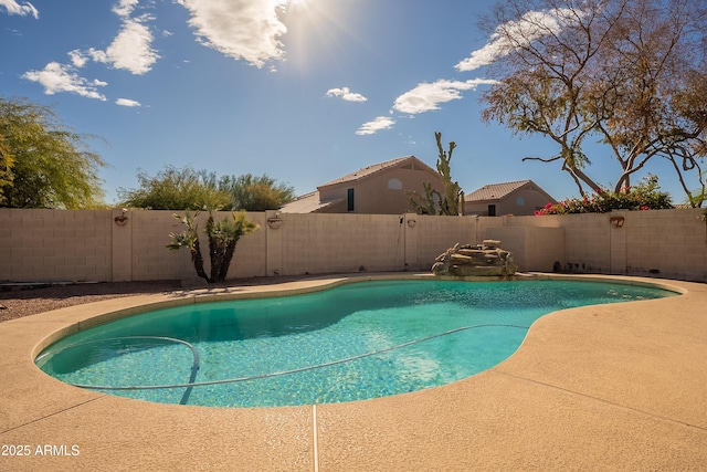 view of pool