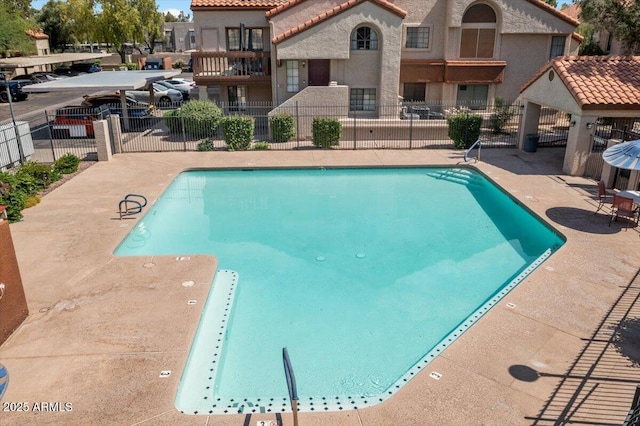 839 S Westwood Unit 154, Mesa, AZ 85210 - community pool featuring a patio area