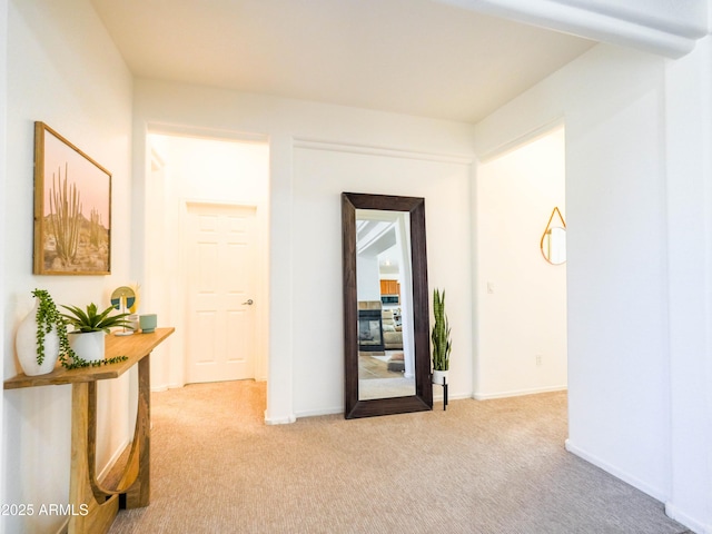 19403 E Arrowhead Trl, Queen Creek, AZ 85142 - hall featuring carpet and baseboards