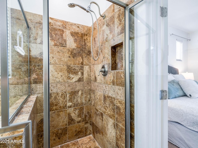 19403 E Arrowhead Trl, Queen Creek, AZ 85142 - full bath with connected bathroom and a stall shower