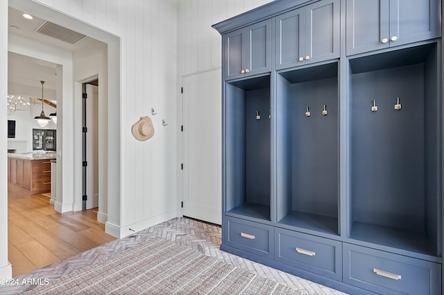 view of mudroom