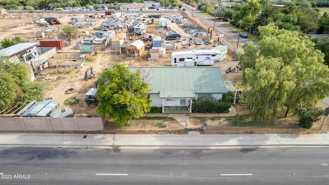 view of aerial view