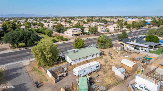 view of aerial view