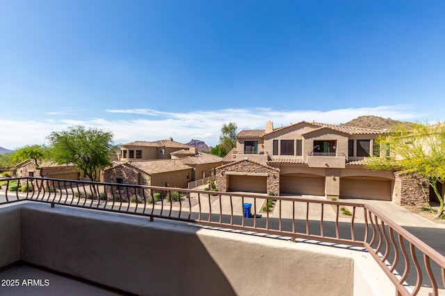 7445 E Eagle Crest Dr Unit 1145, Mesa, AZ 85207 - balcony featuring a residential view