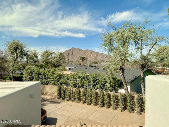 property view of mountains