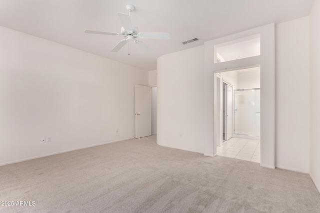 14609 W Black Gold Ln, Sun City West, AZ 85375 - unfurnished room with light colored carpet and a ceiling fan