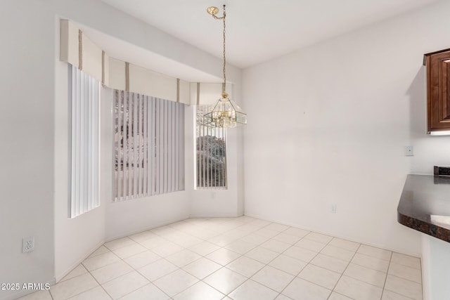 14609 W Black Gold Ln, Sun City West, AZ 85375 - unfurnished dining area featuring a chandelier