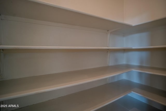 view of pantry