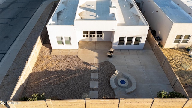 drone / aerial view