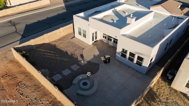 bird's eye view