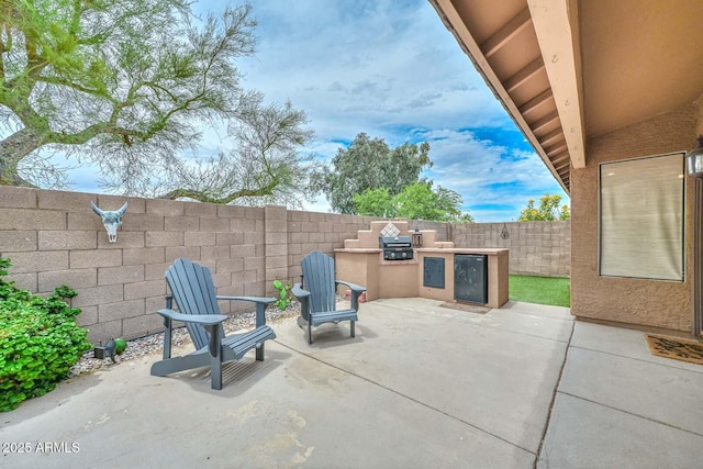7949 W Wescott Dr, Glendale, AZ 85308 - fenced backyard with a patio area