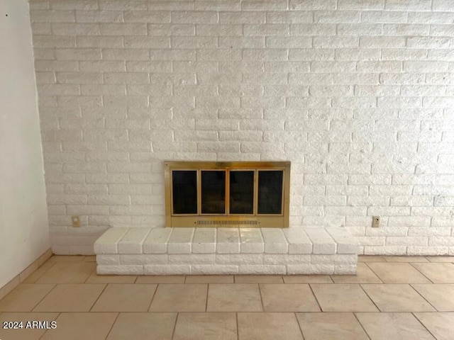 904 E Christmas Tree Ln, Pearce, AZ 85625 - detailed view of a fireplace and baseboards