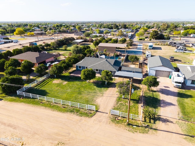 17824 E Chestnut Dr, Queen Creek, AZ 85142 - bird's eye view with a residential view