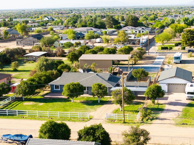 17824 E Chestnut Dr, Queen Creek, AZ 85142 - aerial view with a residential view
