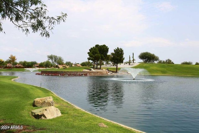 view of water feature