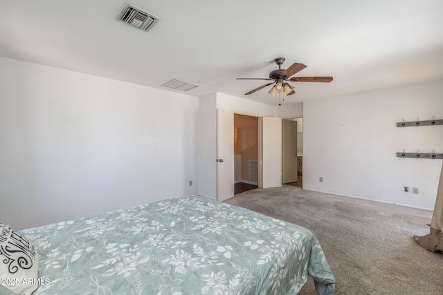 4114 E Muirwood Dr, Phoenix, AZ 85048 - bedroom with carpet flooring and ceiling fan