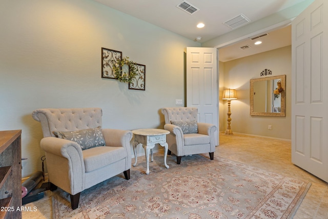 view of sitting room