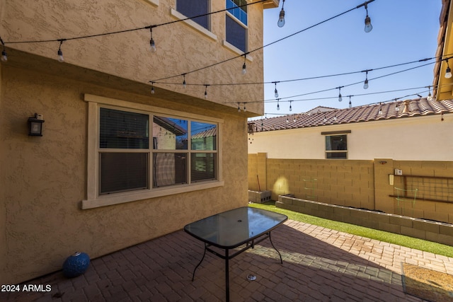 9645 E Theia Dr, Mesa, AZ 85212 - view of patio / terrace with fence