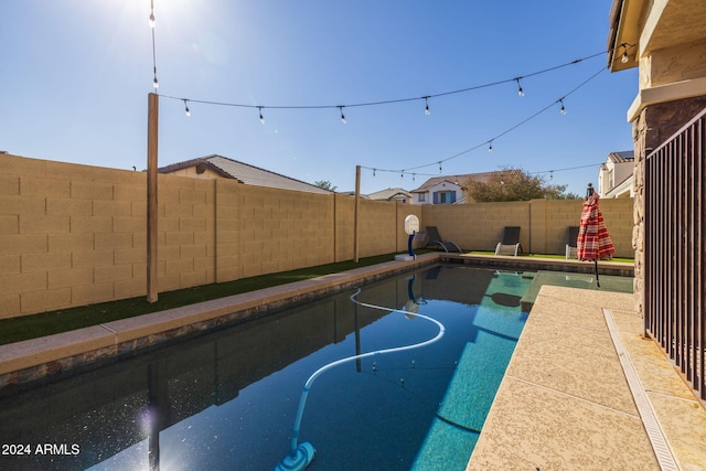 9645 E Theia Dr, Mesa, AZ 85212 - view of pool featuring a fenced backyard