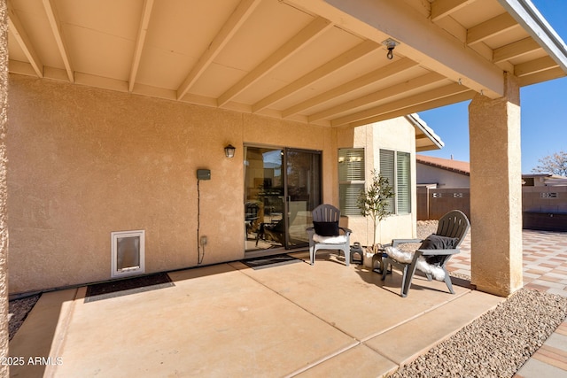 view of patio / terrace