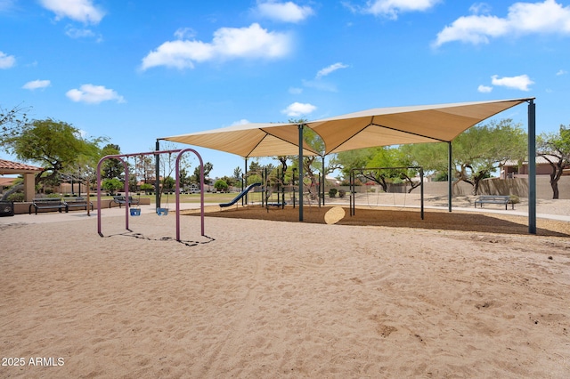 view of community play area
