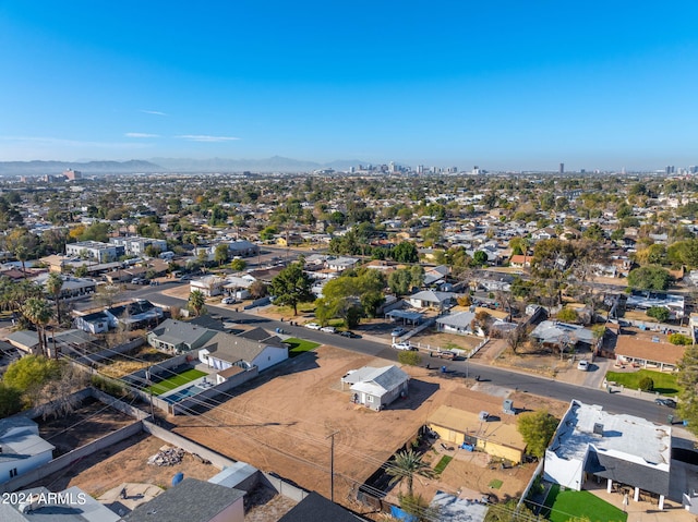 view of aerial view