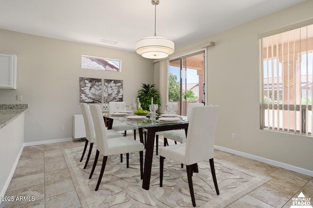 20007 N Siesta Rock Dr, Surprise, AZ 85374 - dining room featuring baseboards