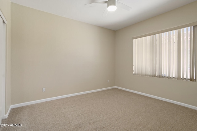 20007 N Siesta Rock Dr, Surprise, AZ 85374 - carpeted empty room with a ceiling fan and baseboards