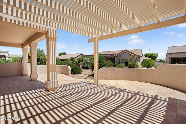 20007 N Siesta Rock Dr, Surprise, AZ 85374 - view of patio / terrace featuring a pergola