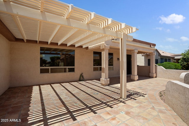 20007 N Siesta Rock Dr, Surprise, AZ 85374 - view of patio with a pergola