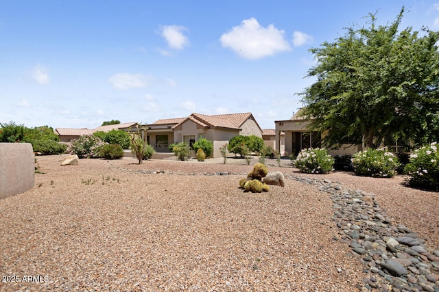 20007 N Siesta Rock Dr, Surprise, AZ 85374 - view of front of property featuring stucco siding and a tile roof