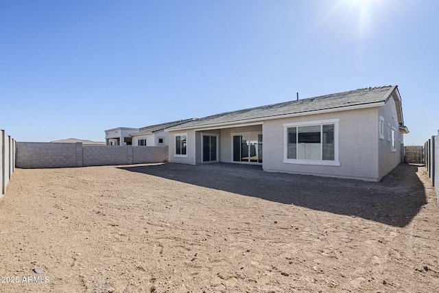 view of rear view of house