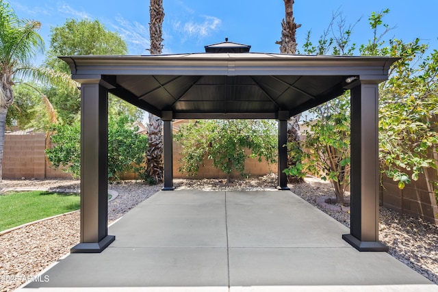 973 E Kelsi Ave, San Tan Valley, AZ 85140 - view of patio / terrace with a gazebo