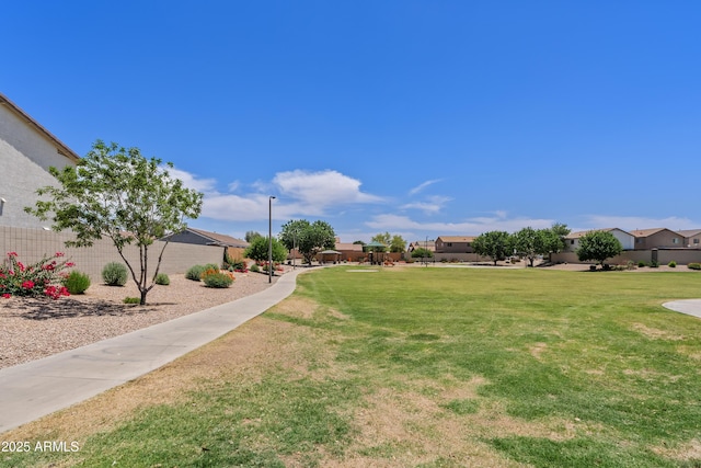 973 E Kelsi Ave, San Tan Valley, AZ 85140 - view of grassy yard with a residential view