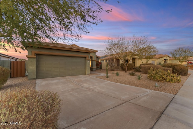 view of ranch-style house