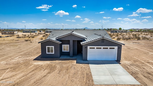 ranch-style house with a garage