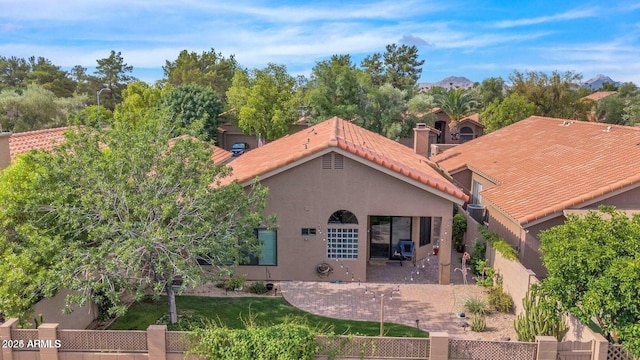 view of rear view of property