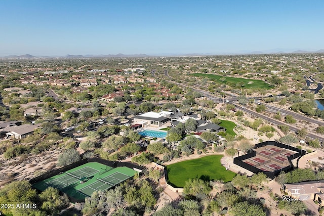 drone / aerial view