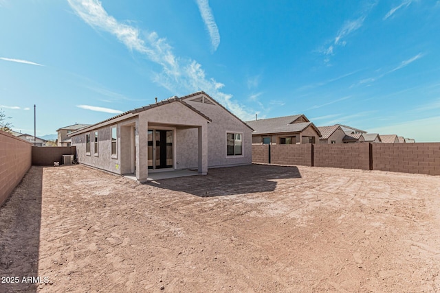 view of rear view of property