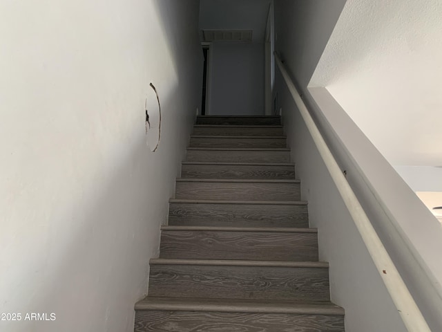 view of stairs