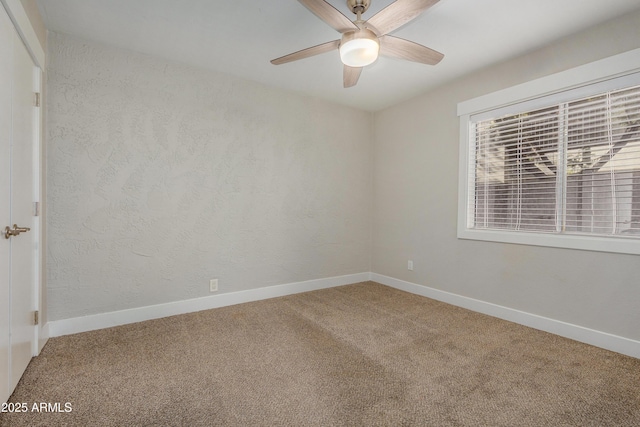 2228 E Campbell Ave Unit 116, Phoenix, AZ 85016 - unfurnished room featuring ceiling fan and carpet