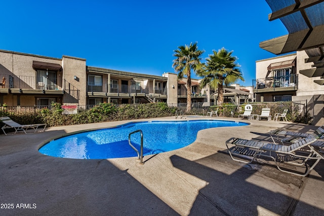2228 E Campbell Ave Unit 116, Phoenix, AZ 85016 - view of pool with a patio