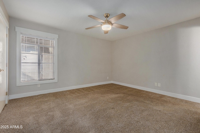 2228 E Campbell Ave Unit 116, Phoenix, AZ 85016 - unfurnished room with carpet floors and ceiling fan
