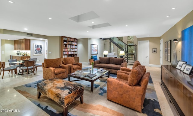 view of living room