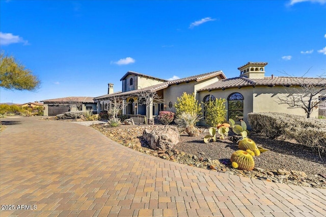 view of mediterranean / spanish-style home