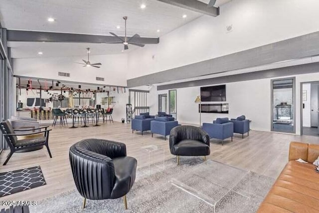 common area featuring visible vents
