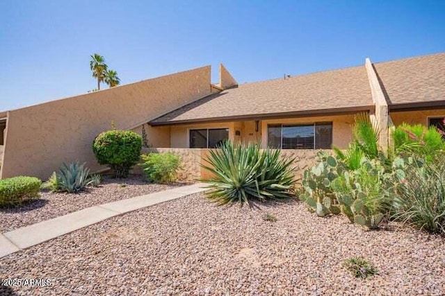 view of ranch-style home